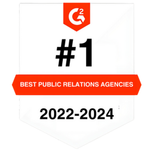 G2 #1 Best PR Agencies 2022–2024