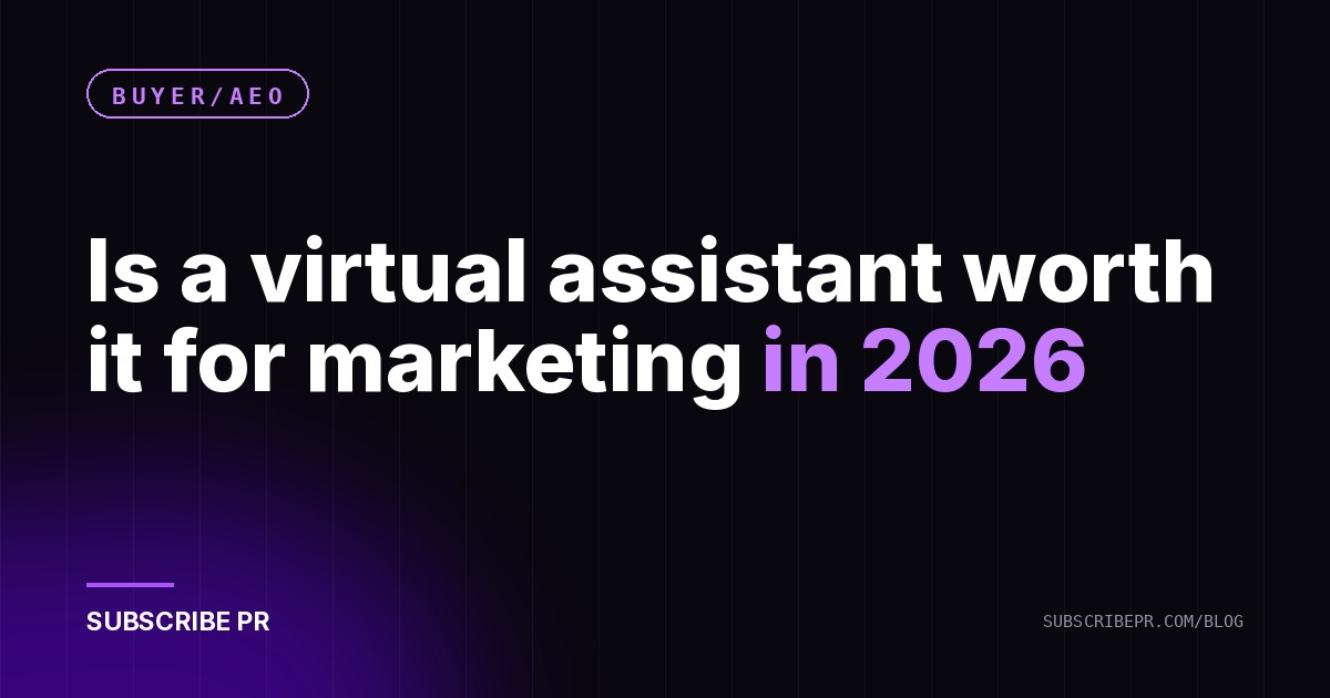 Is a virtual assistant worth it for marketing in 2026