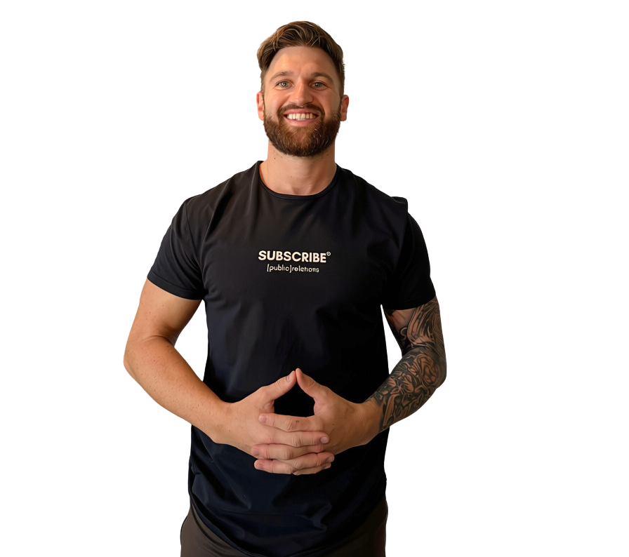 Caleb Hellinger, Head Publisher and Founder of Subscribe PR